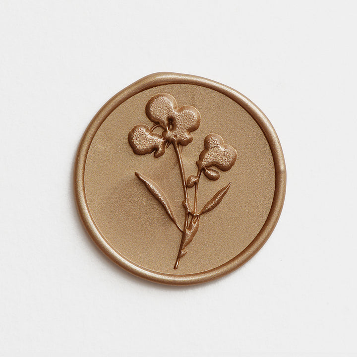 3D Pelargon Wax Stamp