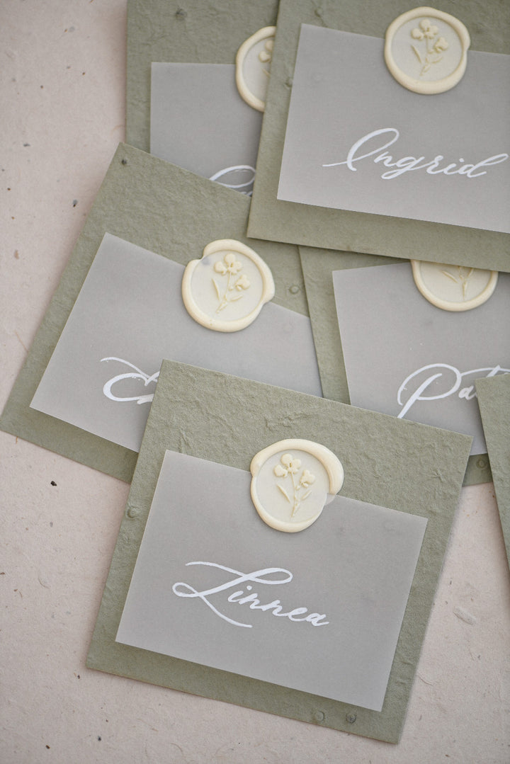 3D Pelargon Wax Stamp