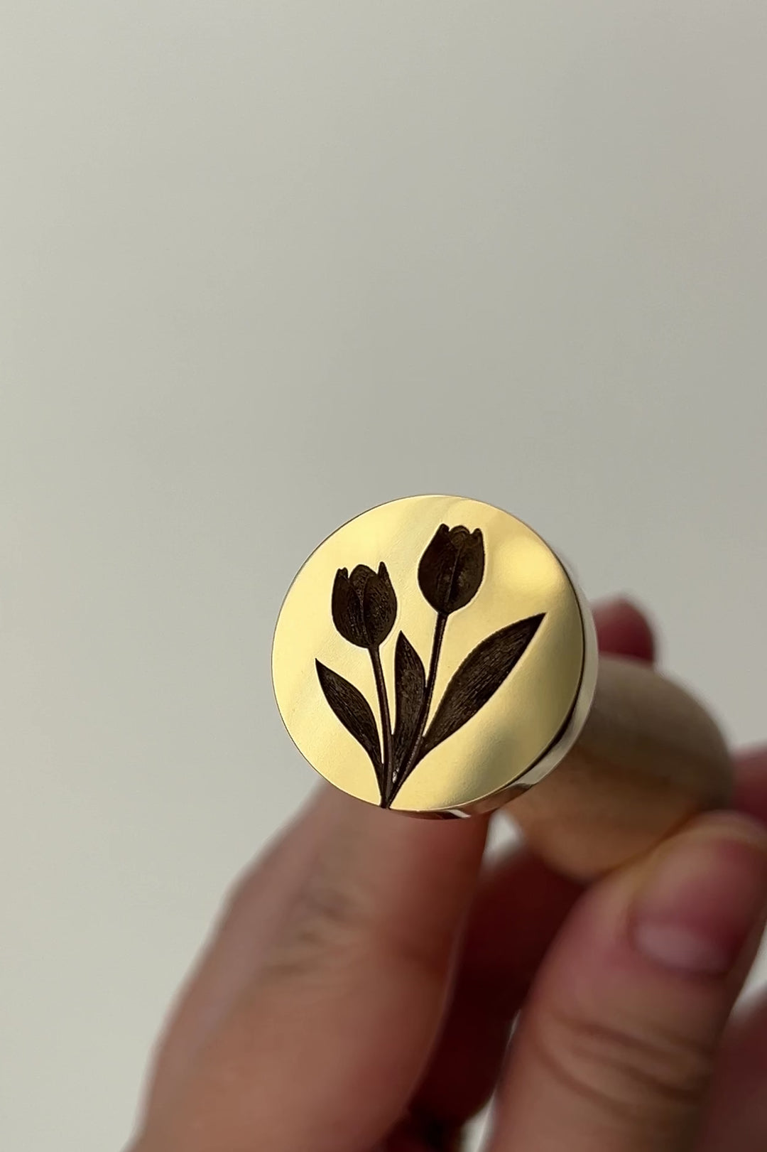 3D Tulpenwachsstempel