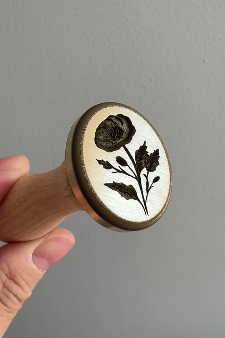 3D Blått Tistel Vokstempel (Forhåndsbestilling, Forventet levering 18. juni)
