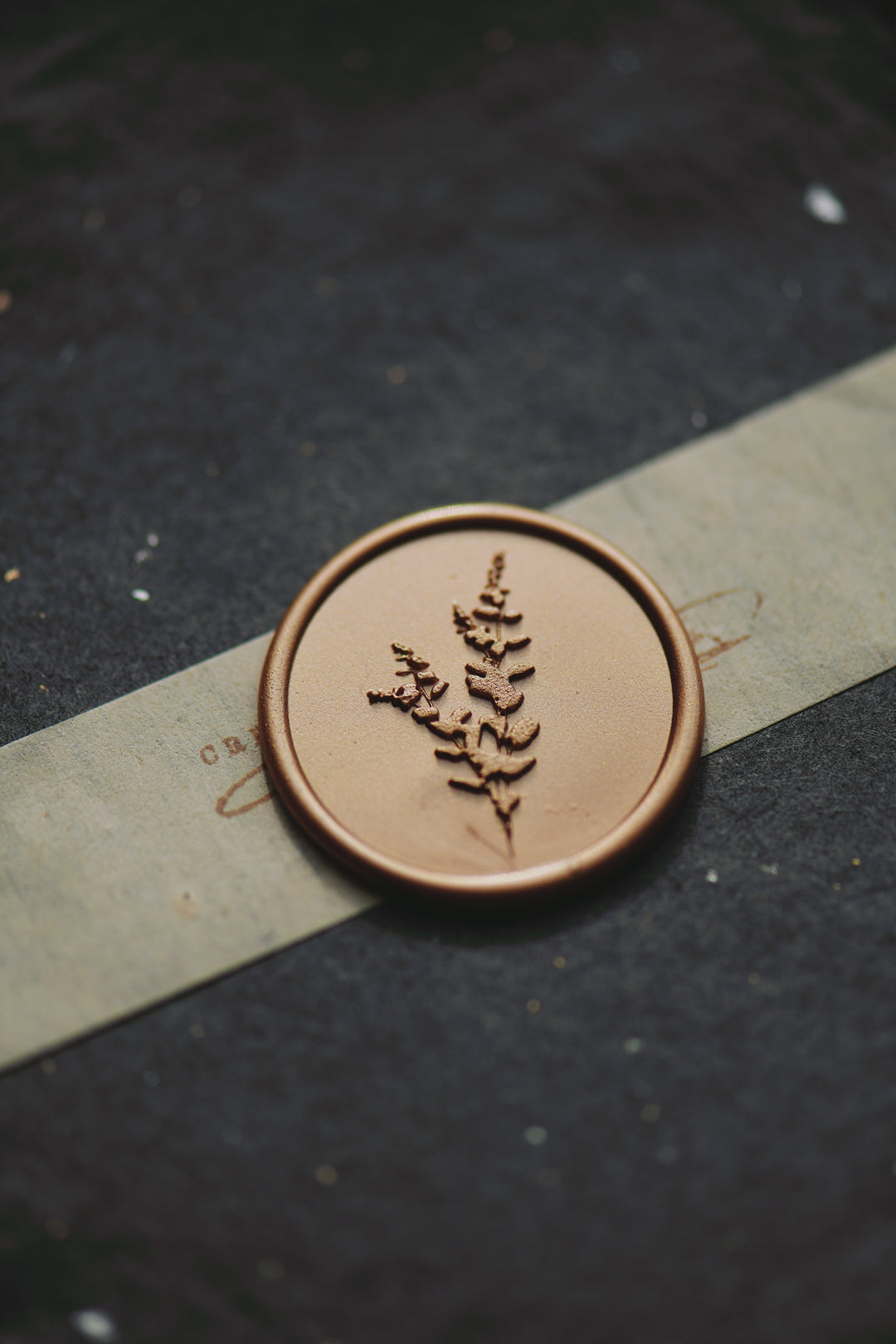 Botanical Wax Stamp