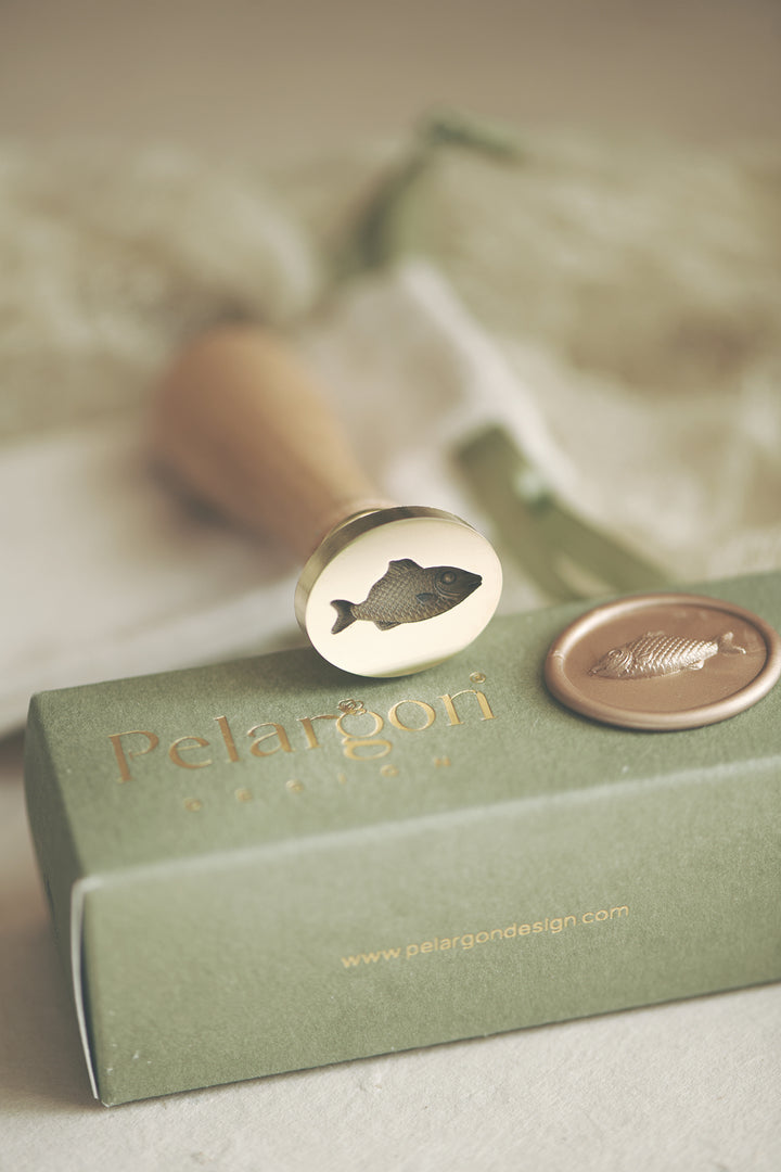 3D Harbor (Fish) Wax Stamp (Pre-order, estimated shipping 15 May)