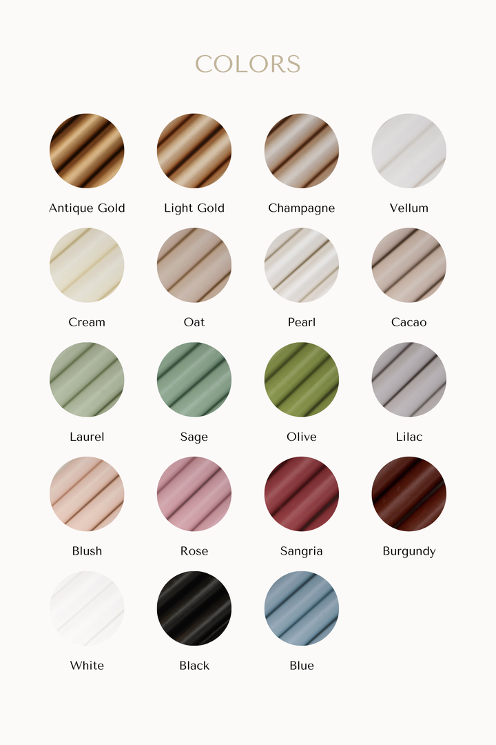 Light Gold Sealing Wax, 6 Sticks