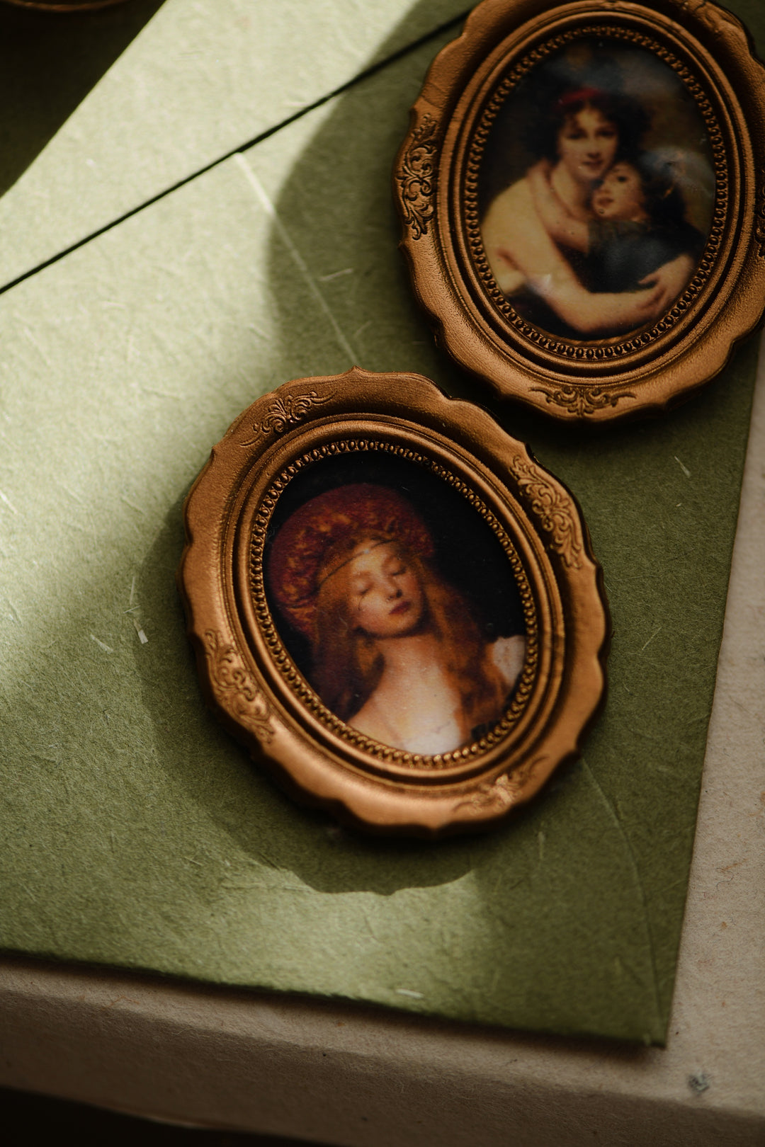 3D Vintage Frame Wax Stamp, Large