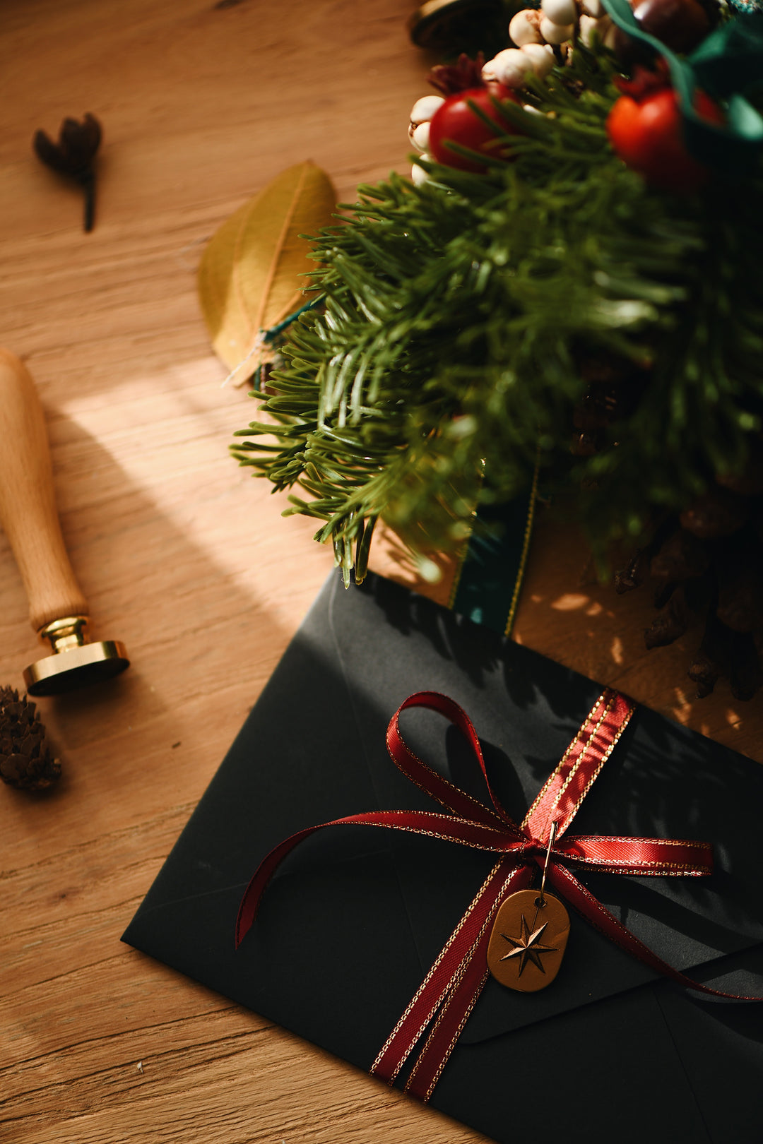 3D Advent Star Wax Stamp