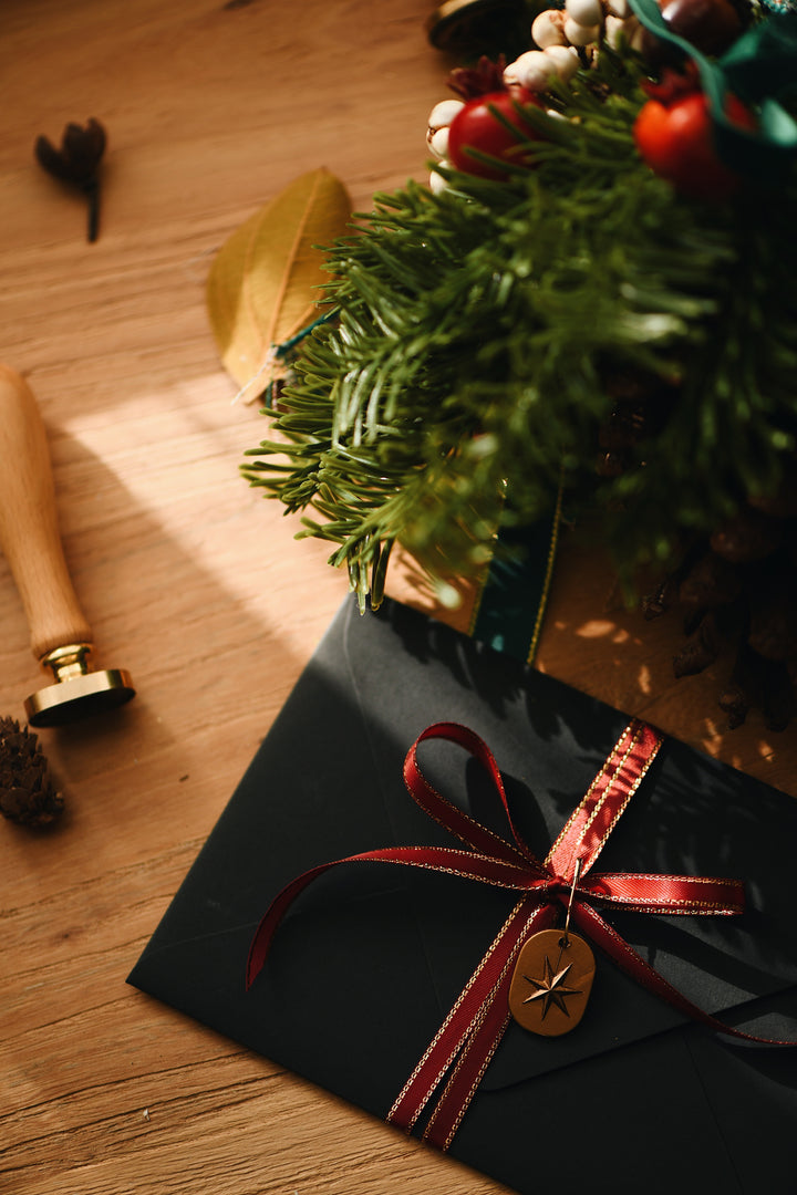 3D Advent Star Wax Stamp