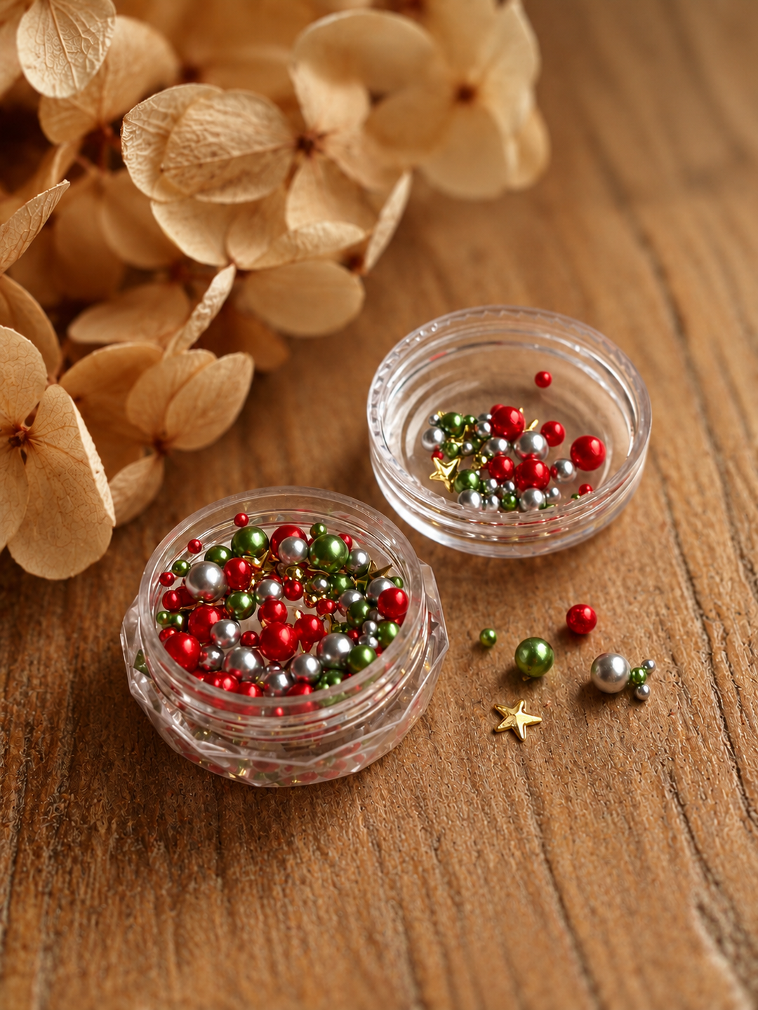Mini Christmas Beads