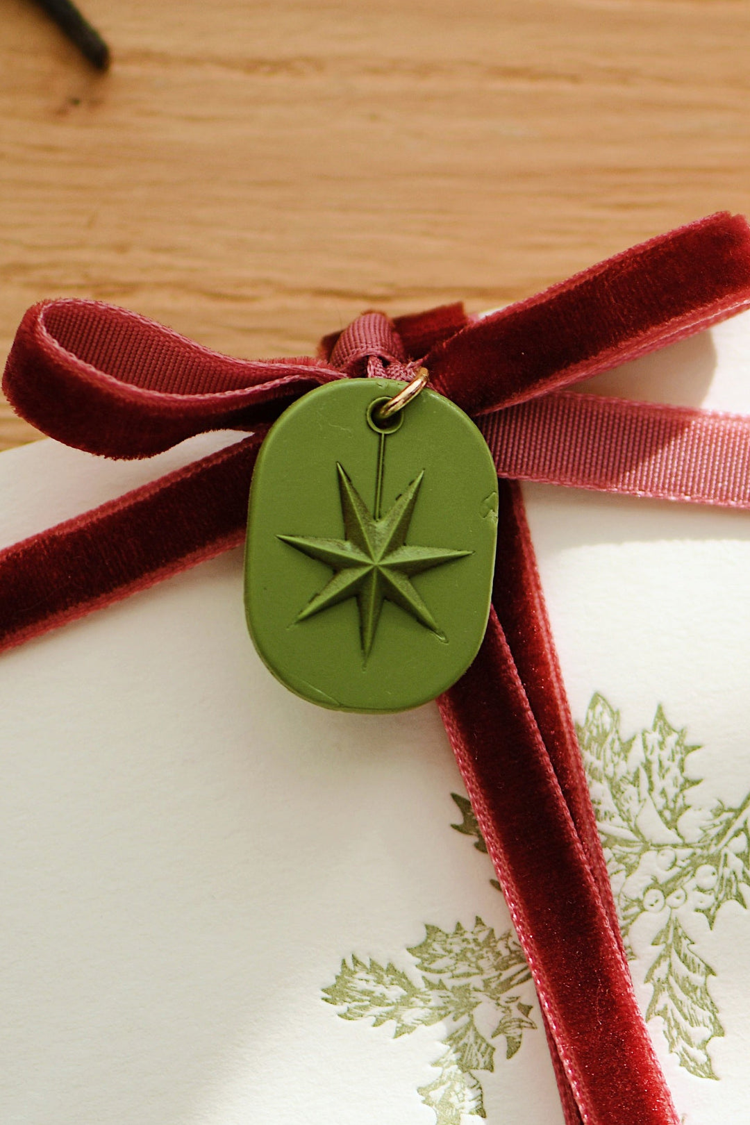 3D Advent Star Wax Stamp