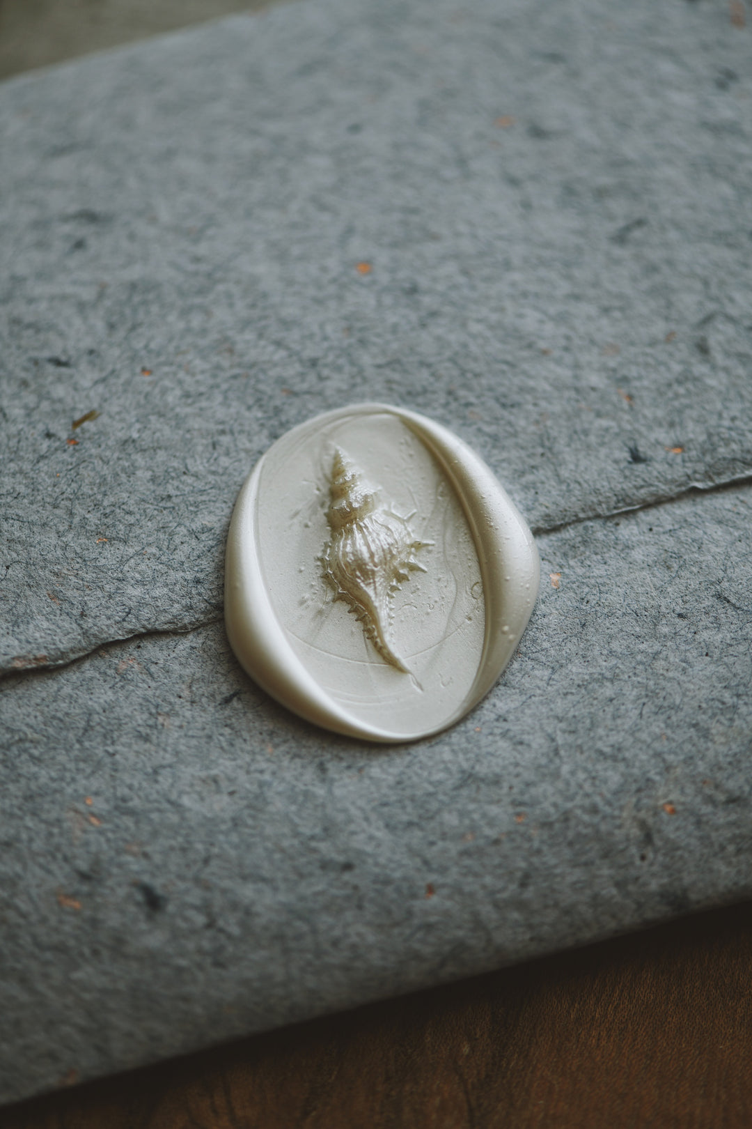 3D Murex (Sea Snail) Wax Stamp