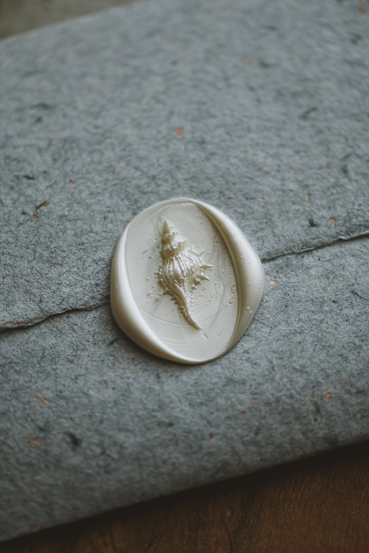 3D Murex (Sea Snail) Wax Stamp