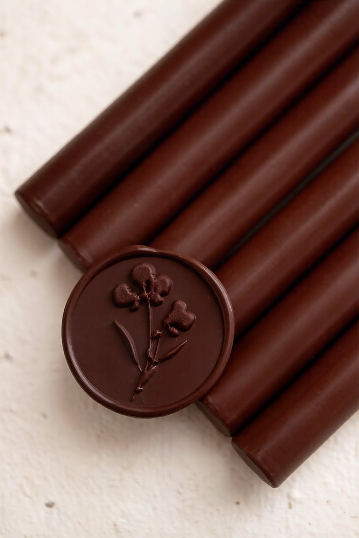 Burgundy Sealing Wax, 6 Sticks