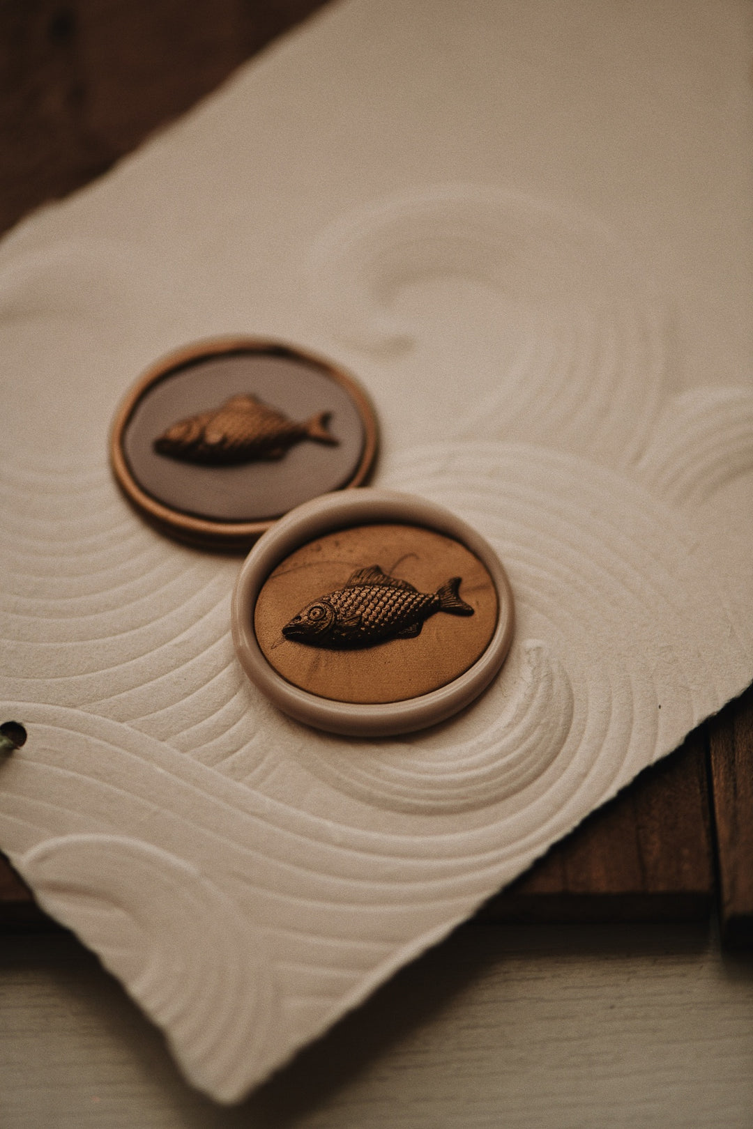 3D Harbor (Fish) Wax Stamp (Pre-order, estimated shipping 15 May)