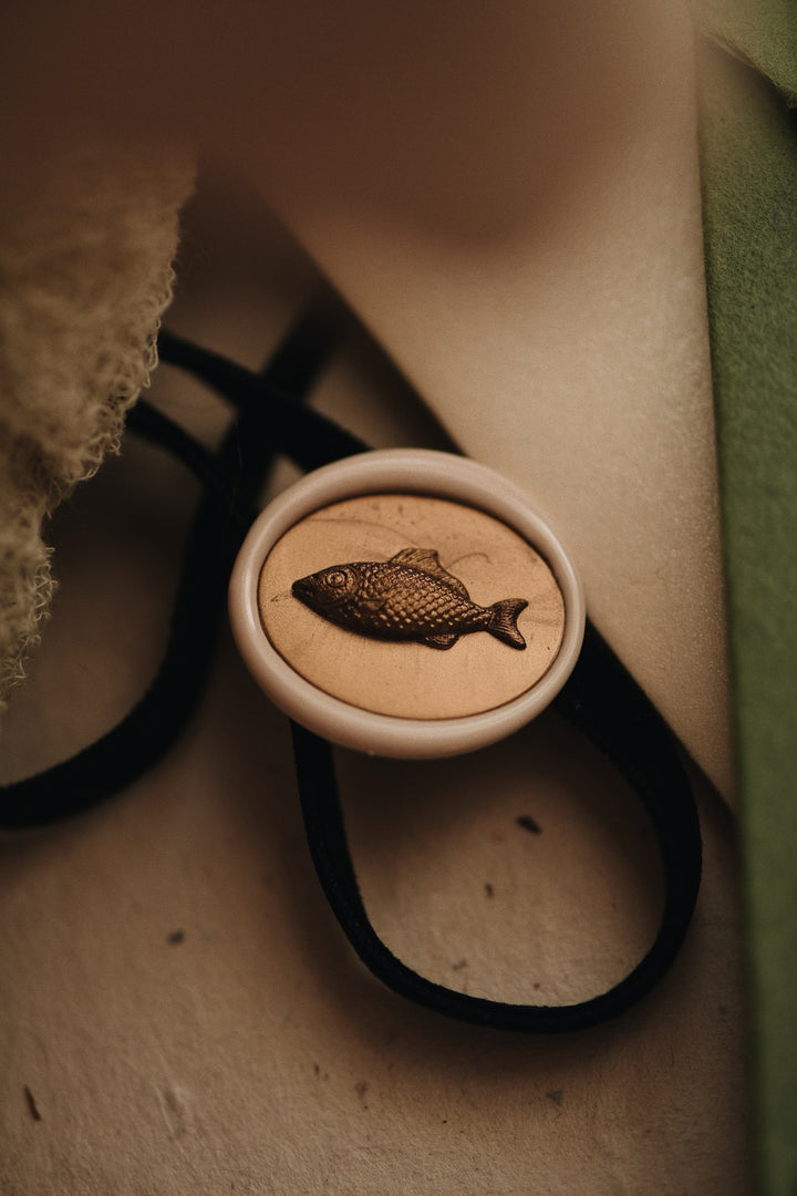 3D Harbor (Fish) Wax Stamp (Pre-order, estimated shipping 15 May)
