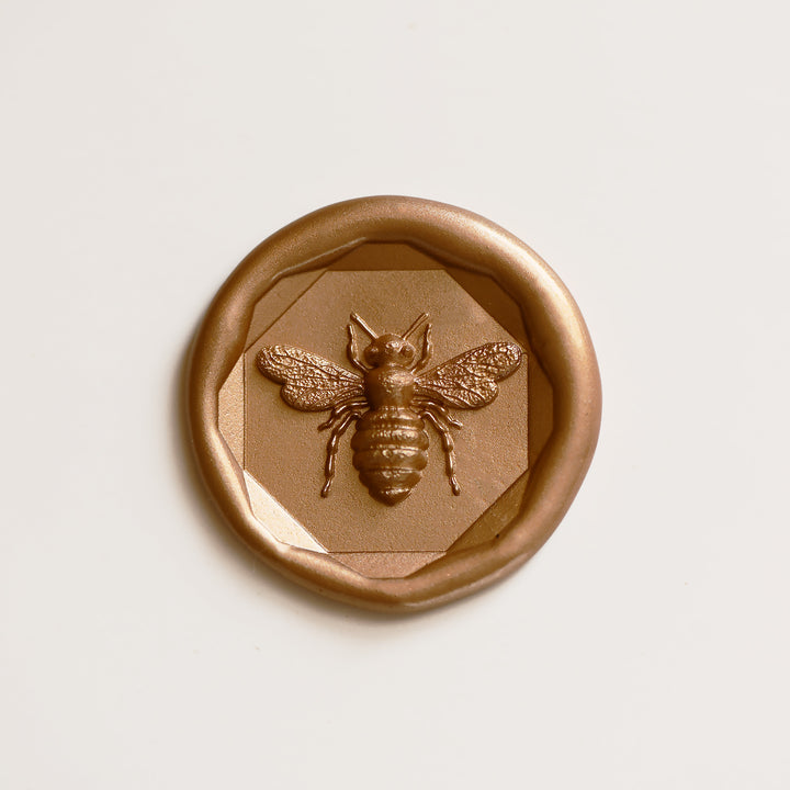 Sello de cera de abeja 3D, forma de diamante (Pre-pedido, envío estimado el 15 de mayo)