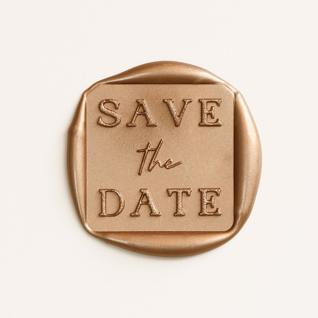 Save the Date Wax Stamp
