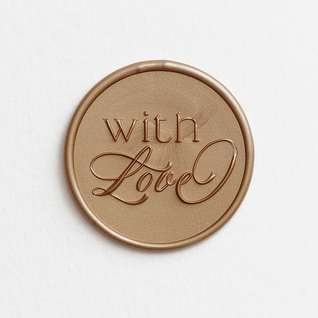 3D With Love Wax Stamp