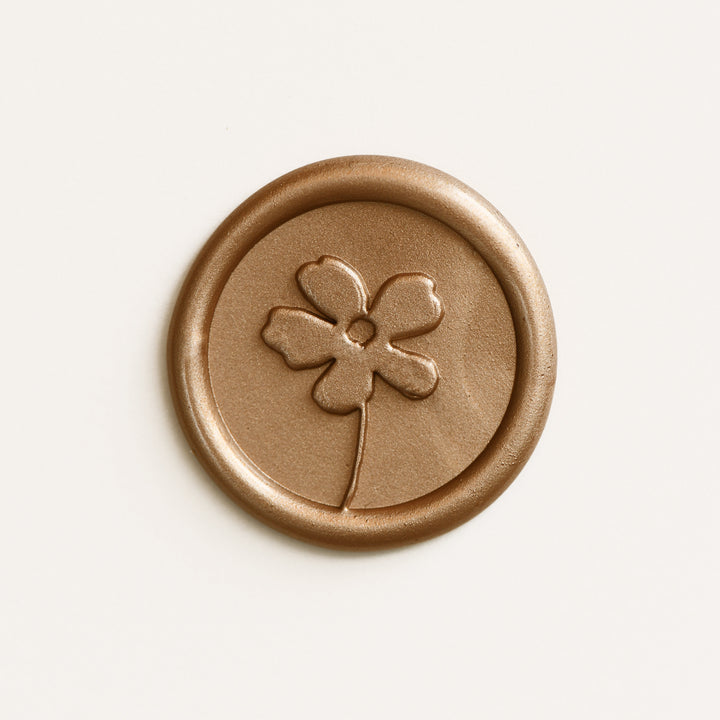Mini Forget-Me-Not Wax Stamp