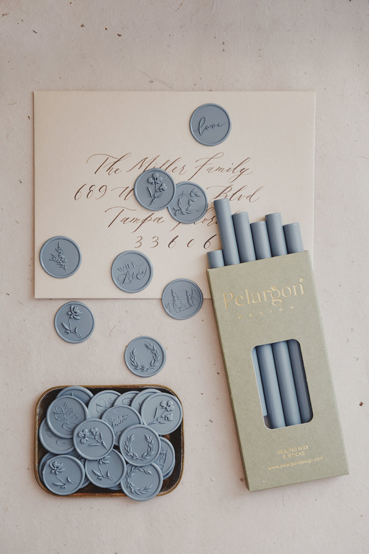 pelargondesign-dustyblue-glue-gun-sealing-wax-sticks-wax-seals-for_wedding_invitation