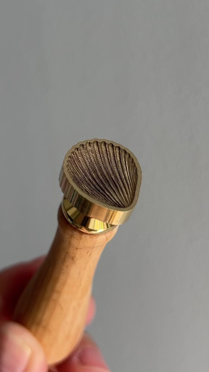 3D Cockle (Fan-shaped Shell) Wax Stamp