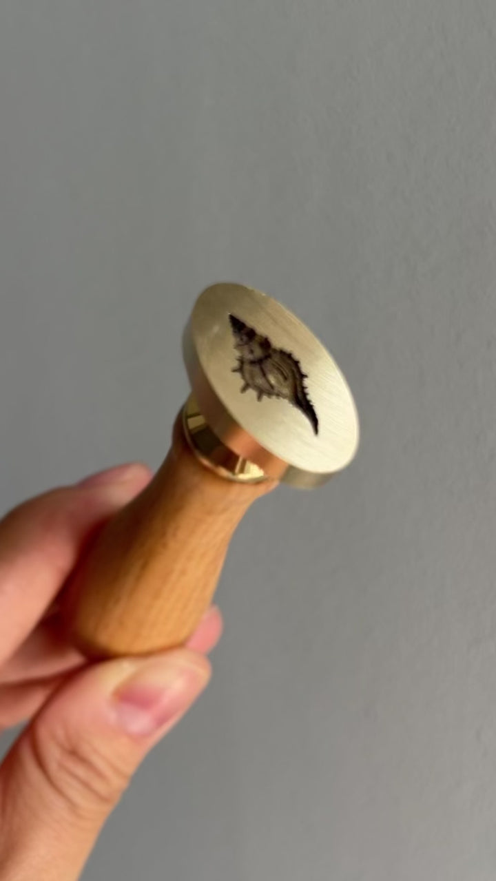 3D Murex (Sea Snail) Wax Stamp