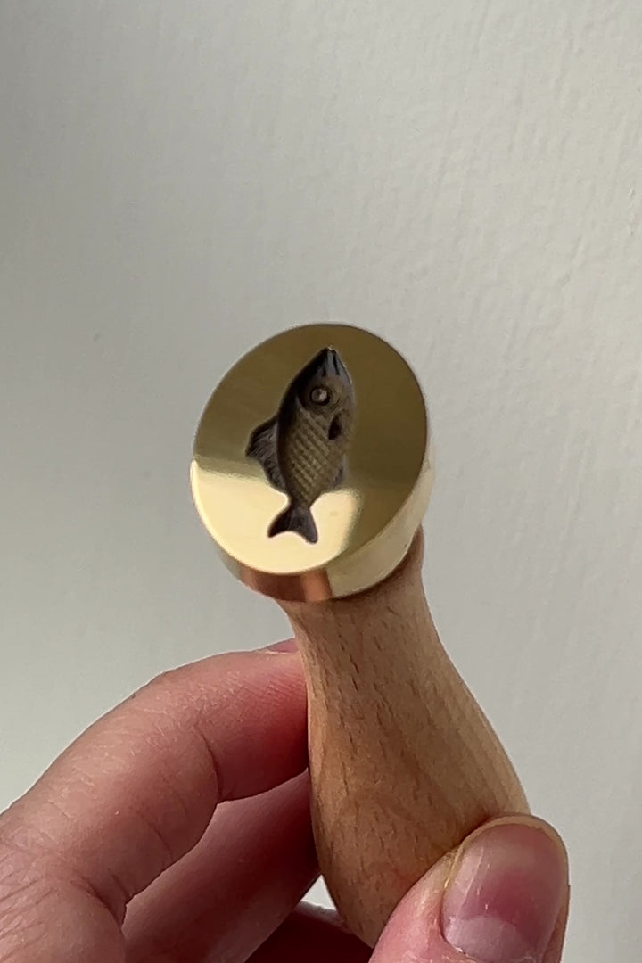 3D Harbor (Fish) Wax Stamp (Pre-order, estimated shipping 15 May)