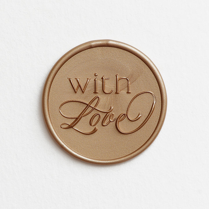 3D With Love Wax Stamp